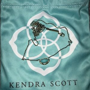 Brand new turquoise Kendra Scott necklace.